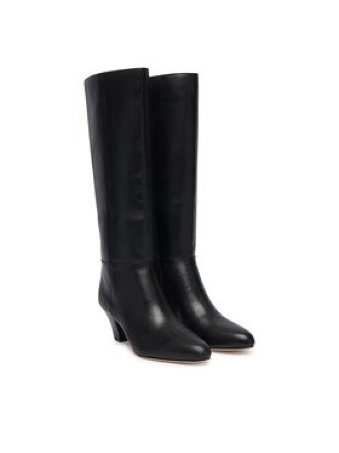 LAUREN RALPH LAUREN Kozaki Emrsyn Tl Hl Bo Tal 802P15714001 Czarny