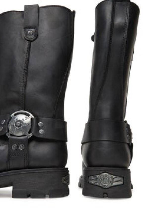 NEW ROCK Kozaki M-7610-S1 Czarny