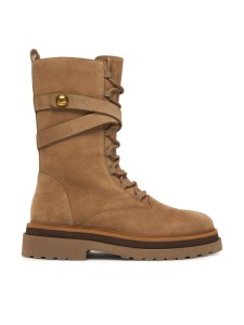 TWINSET Trzewiki 252TGT050 Brązowy