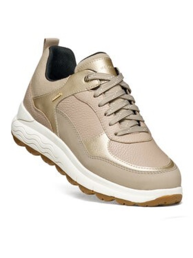 Geox Sneakersy D Spherica 4X4 B Abx D3626D 046NF C5379 Beżowy