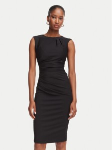 Rinascimento Sukienka koktajlowa CFC0130273003 Czarny Slim Fit