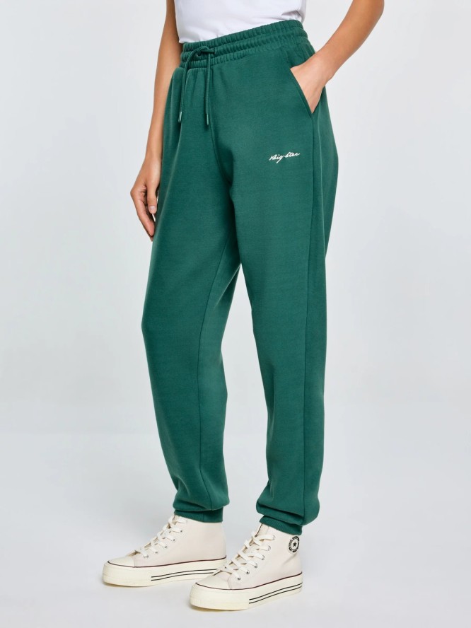 Spodnie damskie dresowe zielone Foxie 304