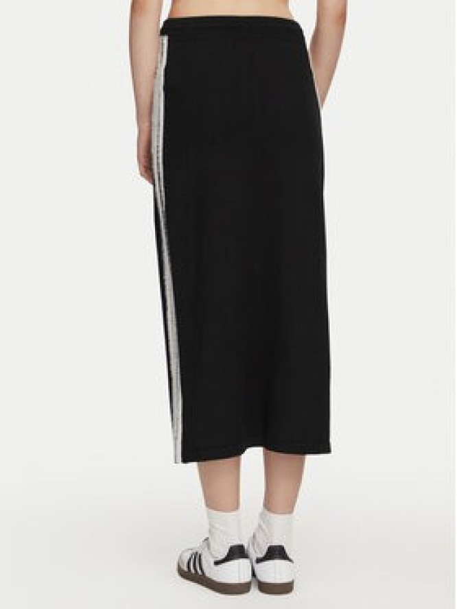 adidas Spódnica midi KS9373 Czarny Slim Fit