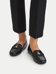 LAUREN RALPH LAUREN Mokasyny 802P09040001 Czarny