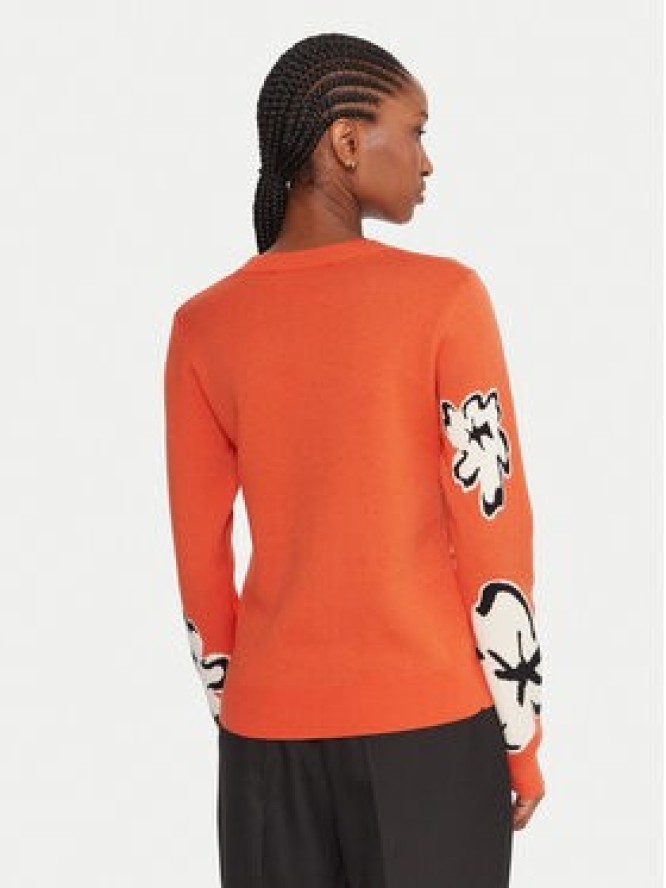 French Connection Sweter 78ZBL Pomarańczowy Regular Fit