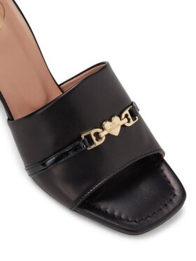 LOVE MOSCHINO Klapki JA28075G1MIA400A Czarny