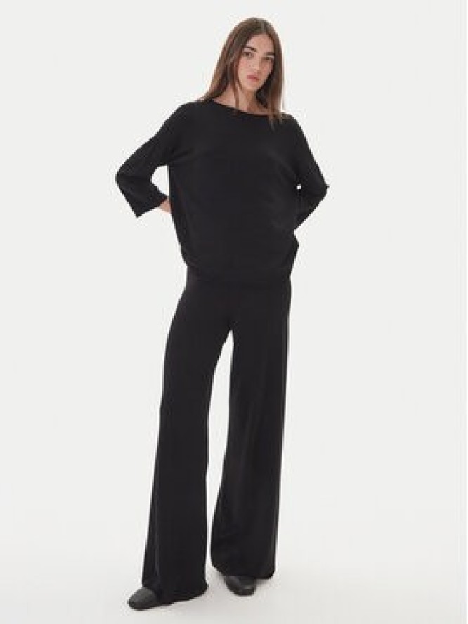 Kontatto Sweter 3M0801C Czarny Regular Fit