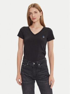 Karl Lagerfeld Jeans T-Shirt A2W17097 Czarny Regular Fit