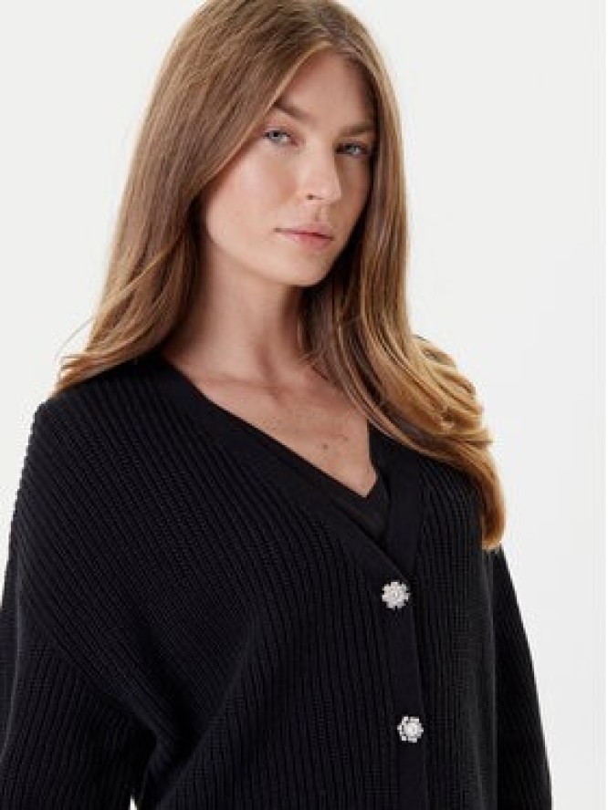 Guess Kardigan W5YR06 Z3OO0 Czarny Regular Fit