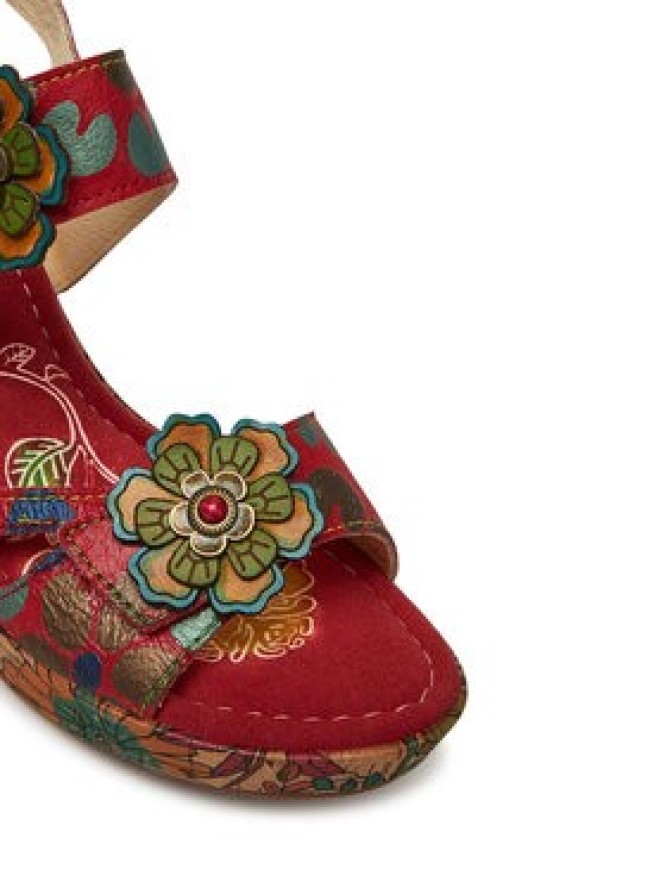 Laura Vita Sandały Nellao 15 Czerwony