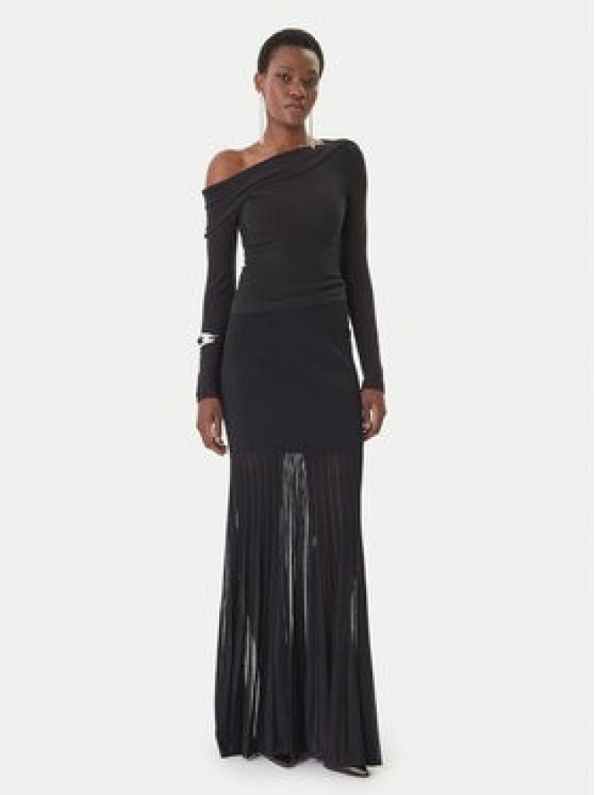 MICHAEL Michael Kors Spódnica maxi MS670LHBFD Czarny Slim Fit