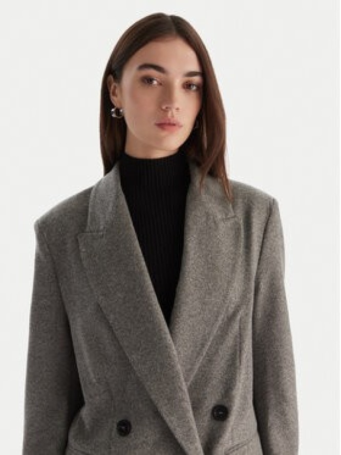 PINKO Marynarka Amora Giacca 106099 A2ZU Szary Regular Fit