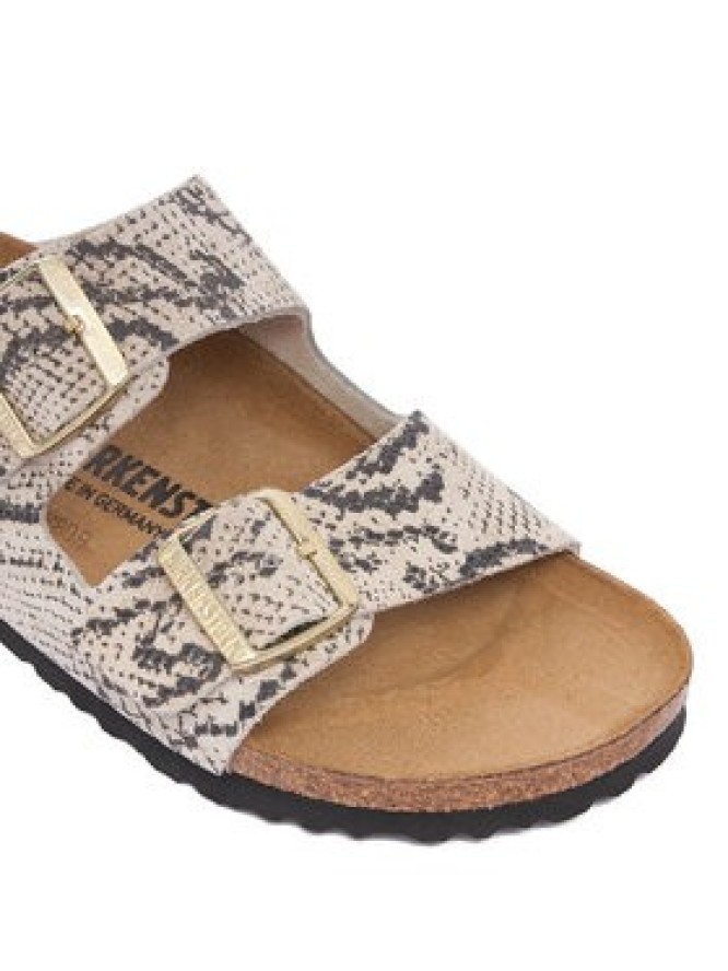 Birkenstock Klapki Arizona Print 1033065 Beżowy jasny