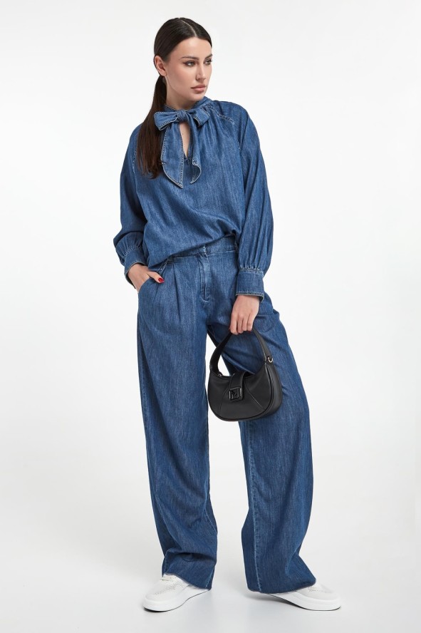 Jeansy damskie Wleg4 MARELLA SPORT