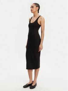 Armani Exchange Sukienka codzienna XW000820 AF13729 UC001 Czarny Slim Fit