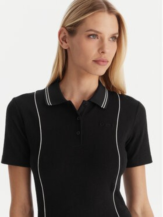 Guess Sukienka dzianinowa V5YK00 KCX12 Czarny Regular Fit