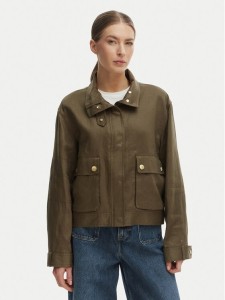 Tommy Hilfiger Kurtka przejściowa WW0WW48616 Zielony Relaxed Fit