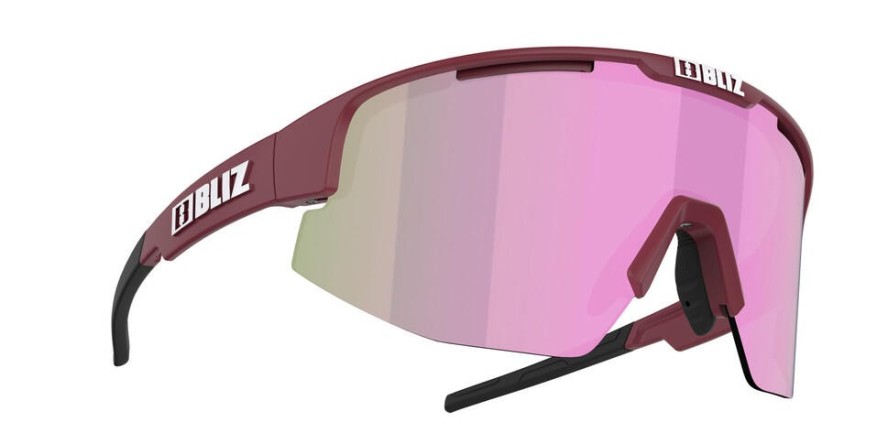 Okulary przeciwsłoneczne rowerowe Bliz Matrix SmallFace Burgundy M11