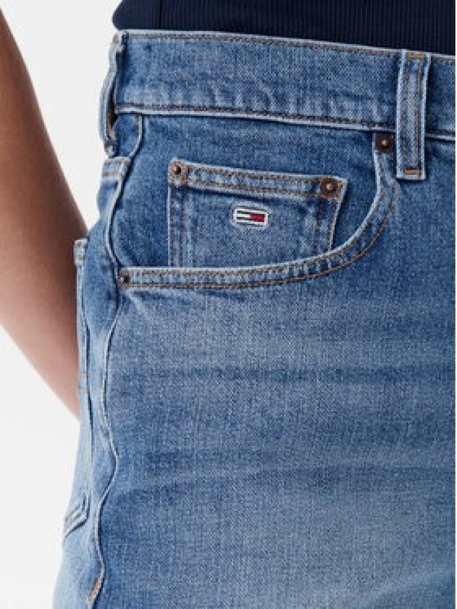 Tommy Jeans Szorty jeansowe DW0DW20092 Niebieski Mom Fit