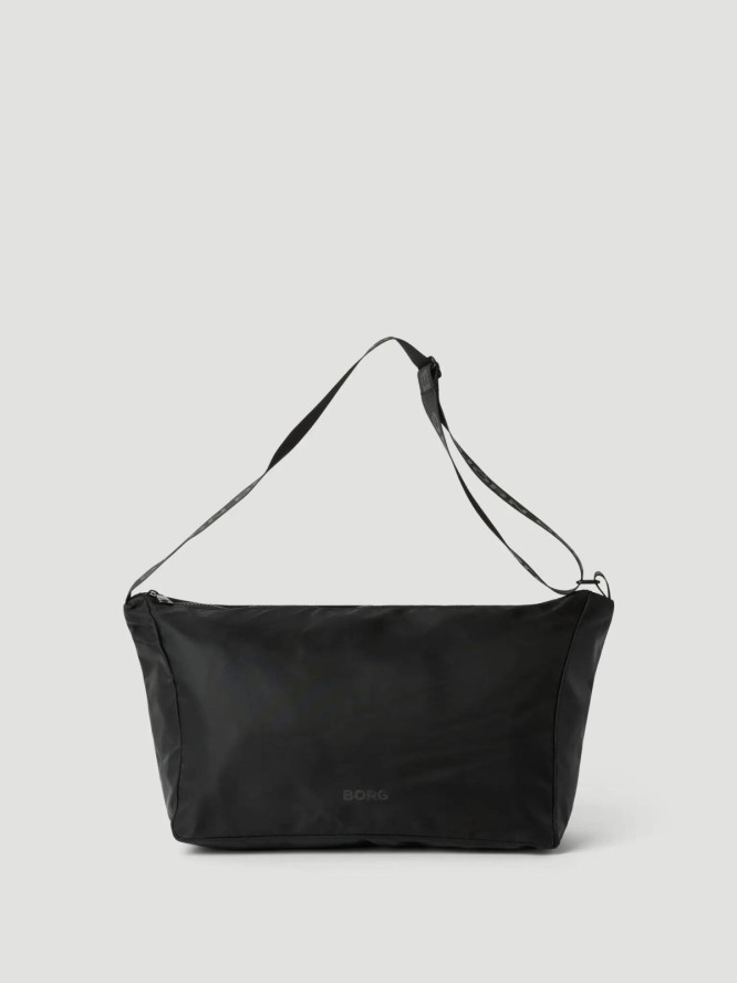 bjorn_borg BORG CLASSIC SHOULDER BAG 12L z recyklingowanego poliestru - BLACK