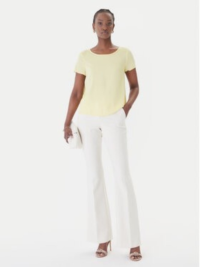 Rinascimento Bluzka CFC0127880003 Żółty Regular Fit