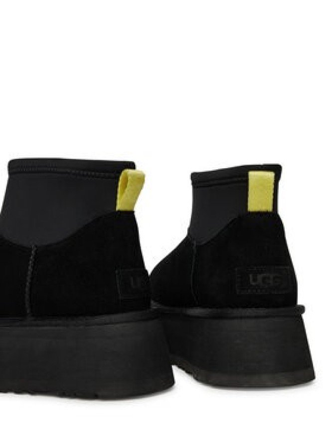 Ugg Śniegowce W Classic Mini Dipper 1168170 Czarny
