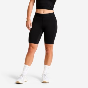 Legginsy fitness cardio damskie Domyos krótkie