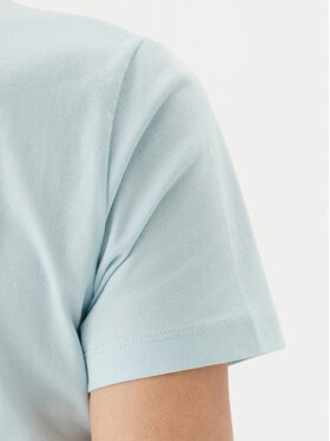 BOSS T-Shirt C_Esogo_1 50506973 Błękitny Slim Fit