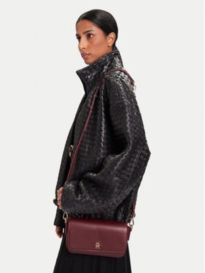 Tommy Hilfiger Torebka Th Icon Conv AW0AW17677 Bordowy