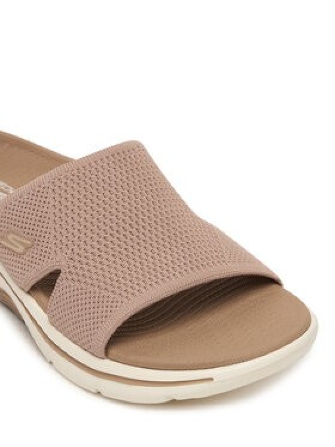 Skechers Klapki Gowalk Arch Fit 2.0 - Dakota 140865/TAN Beżowy