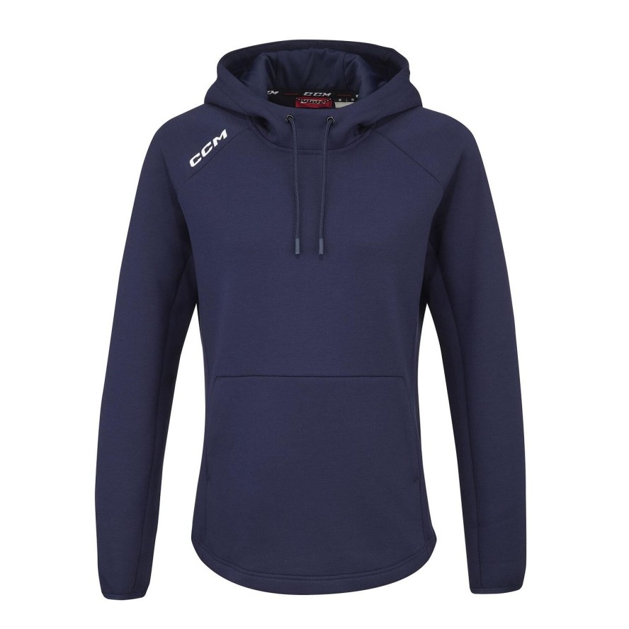 Bluza damska z kapturem w kolorze granatowym XL