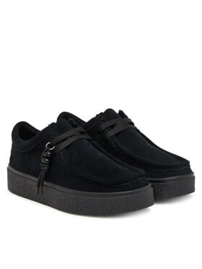 Clarks Półbuty Boxbee Walla. 26328111 Czarny