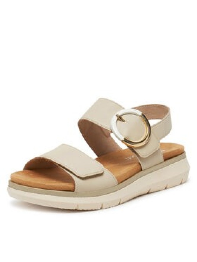 Remonte Sandały D2K50-80 Beżowy