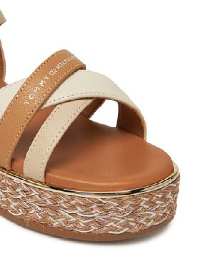 Tommy Hilfiger Espadryle T3A2-33790-0371 S Beżowy