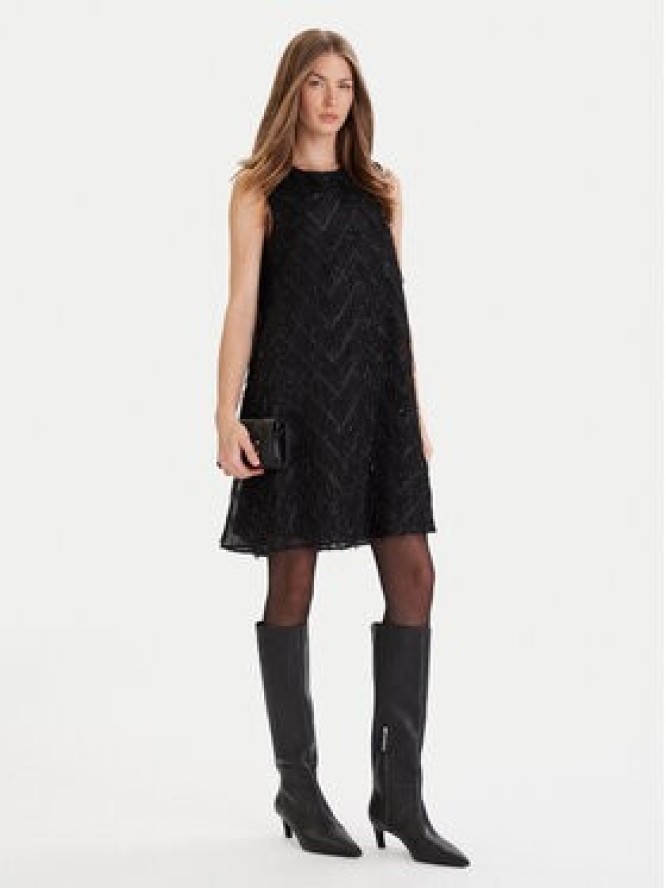 ONLY Sukienka koktajlowa Faye 15358411 Czarny Loose Fit