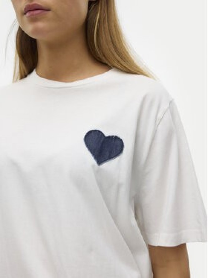 Vero Moda T-Shirt Halle 10321318 Biały Loose Fit