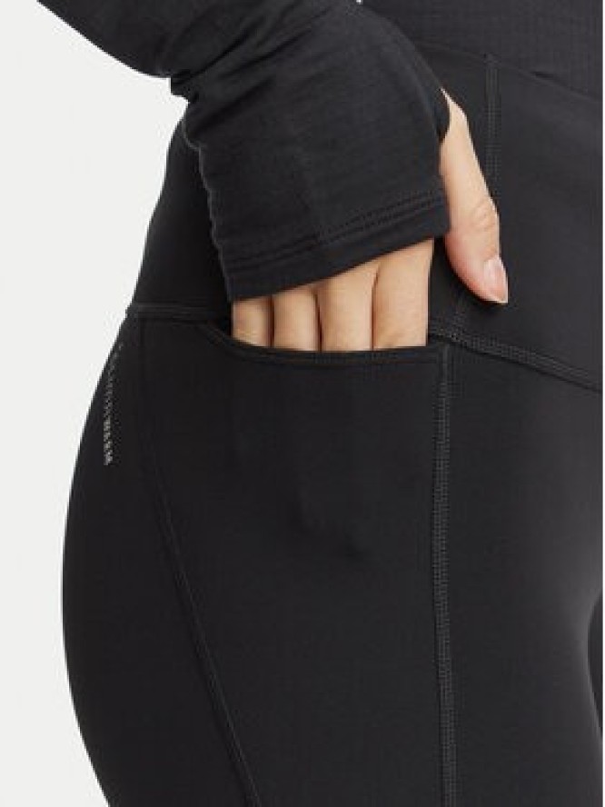 adidas Legginsy Run Essentials Winterized Full Length Leggings KH1789 Czarny Slim Fit
