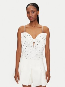 Bardot Top Vieda 59755TB Biały Regular Fit