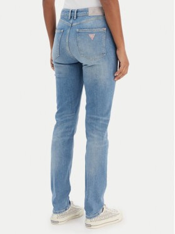 Guess Jeansy W6RA46 D6882 Niebieski Skin Fit