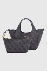 GUESS Czarna torebka damska Calista 2 In 1 Mini