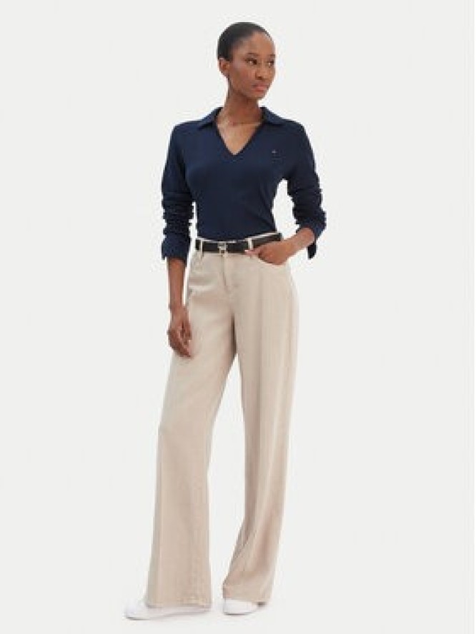 Tommy Hilfiger Bluzka Modern Cody WW0WW47850 Granatowy Slim Fit