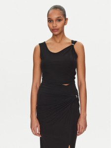 Guess Top W5GP22 KAQL2 Czarny Regular Fit