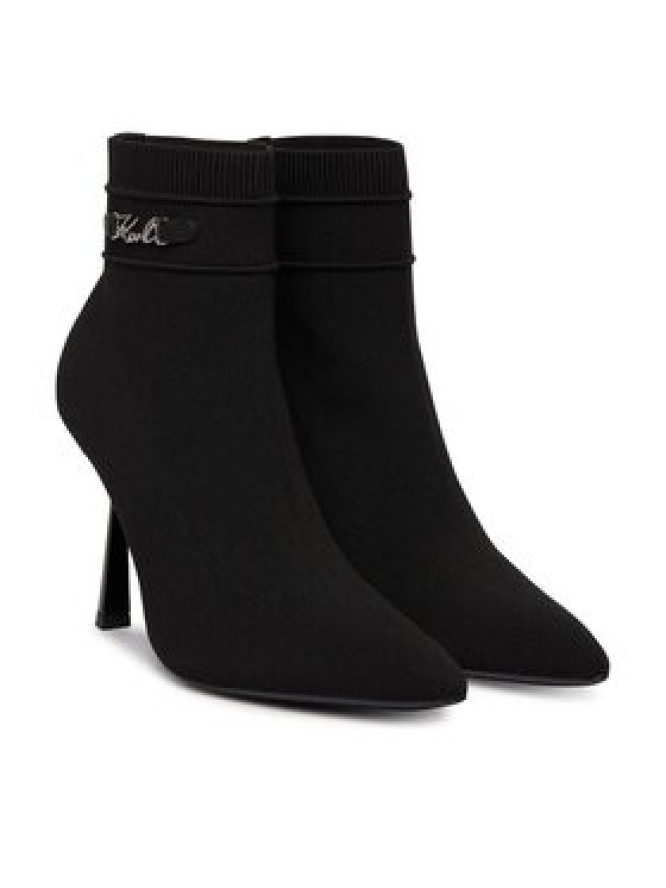 KARL LAGERFELD Botki Pandara KL31346A Czarny