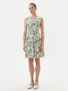 Weekend Max Mara Sukienka letnia Osiris 2515621022650 Zielony Regular Fit