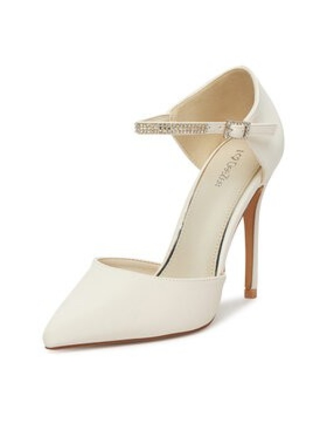 DeeZee Szpilki AJ-97503-3 Écru