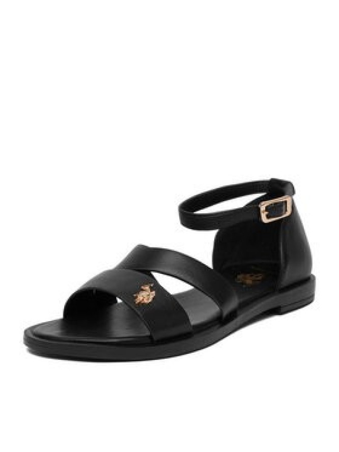 U.S. Polo Assn. Sandały EO-CASSIE003W/6Y1 Czarny