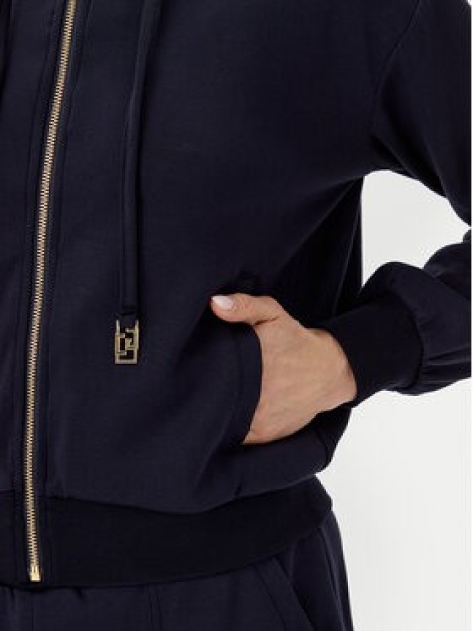 Gaudi Bluza 511BD64003 Granatowy Regular Fit