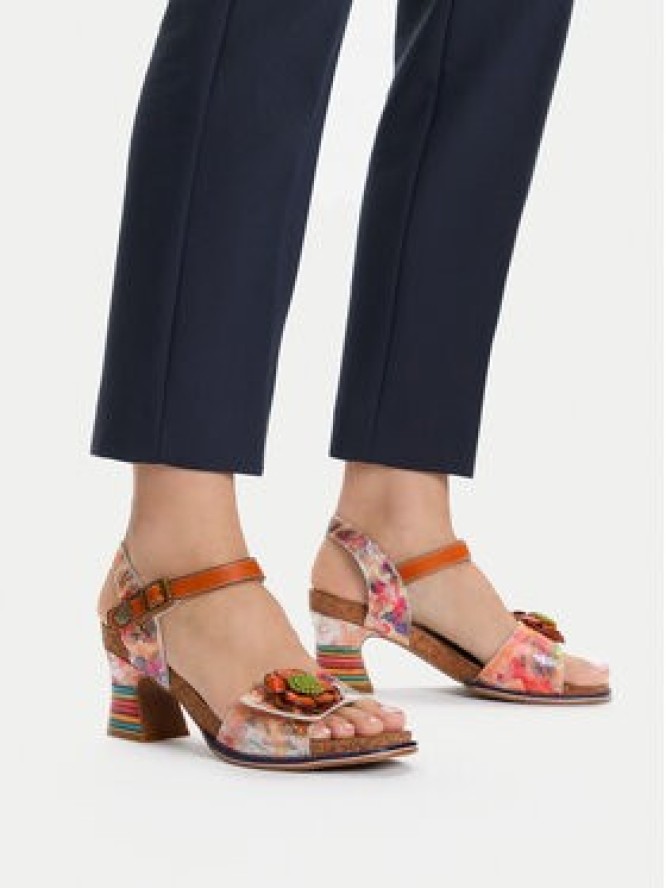 Laura Vita Sandały Decbyo 22 Pomarańczowy