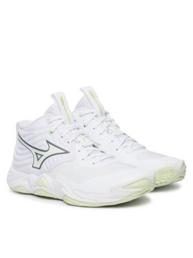 Mizuno Buty halowe Wave Momentum Elite Mid V1GC2517 Biały