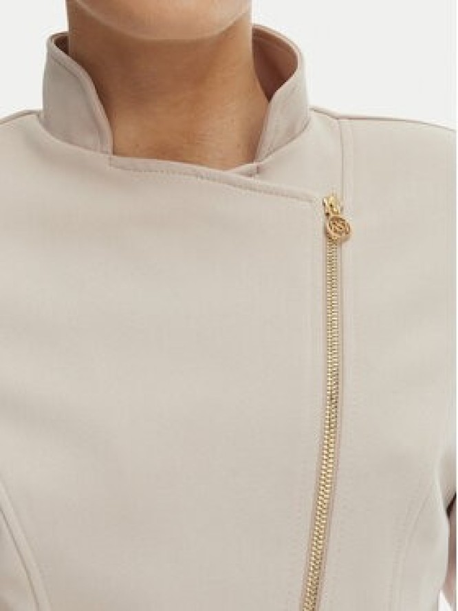 Rinascimento Marynarka CFC0127901003 Beżowy Slim Fit